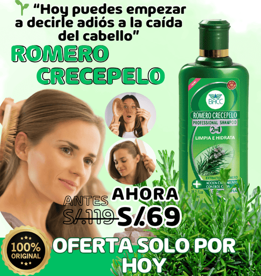 SHAMPOO ° ROMERO CRECEPELO